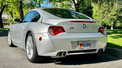 2007 BMW Z4 M Coupe in Titanium Silver Metallic over Black Nappa