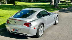 2007 BMW Z4 M Coupe in Titanium Silver Metallic over Black Nappa