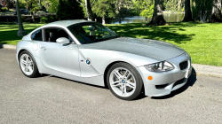 2007 BMW Z4 M Coupe in Titanium Silver Metallic over Black Nappa