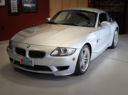 2007 BMW Z4 M Coupe in Titanium Silver Metallic over Black Nappa