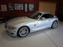 2007 BMW Z4 M Coupe in Titanium Silver Metallic over Black Nappa