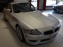 2007 BMW Z4 M Coupe in Titanium Silver Metallic over Black Nappa