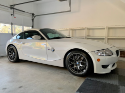 2007 BMW Z4 M Coupe in Alpine White III over Light Sepang Bronze Extended Nappa