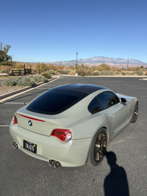 2007 BMW Z4 M Coupe in Silver Gray Metallic over Black Nappa