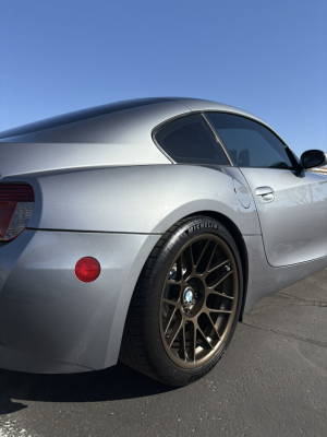 2007 BMW Z4 M Coupe in Silver Gray Metallic over Black Nappa