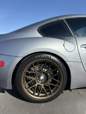 2007 BMW Z4 M Coupe in Silver Gray Metallic over Black Nappa