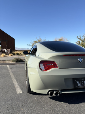 2007 BMW Z4 M Coupe in Silver Gray Metallic over Black Nappa
