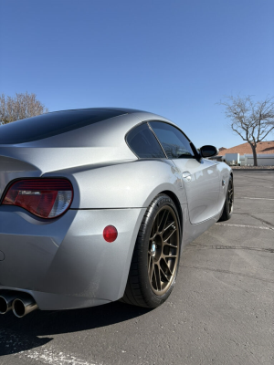 2007 BMW Z4 M Coupe in Silver Gray Metallic over Black Nappa