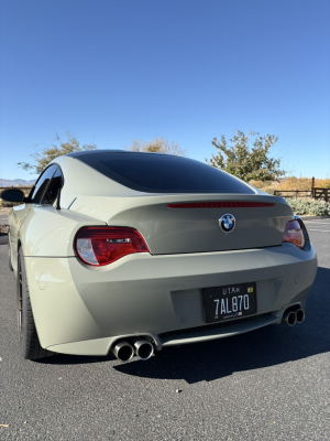 2007 BMW Z4 M Coupe in Silver Gray Metallic over Black Nappa