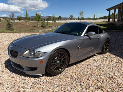 2007 BMW Z4 M Coupe in Silver Gray Metallic over Black Nappa