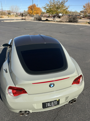 2007 BMW Z4 M Coupe in Silver Gray Metallic over Black Nappa