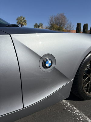 2007 BMW Z4 M Coupe in Silver Gray Metallic over Black Nappa