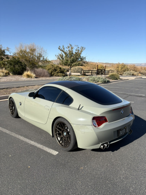 2007 BMW Z4 M Coupe in Silver Gray Metallic over Black Nappa