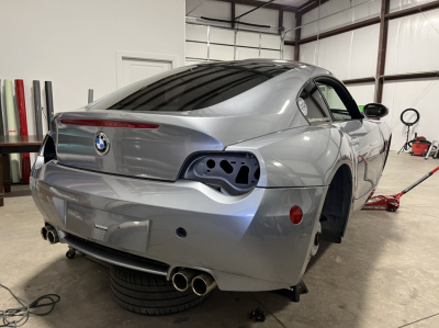 2007 BMW Z4 M Coupe in Silver Gray Metallic over Black Nappa