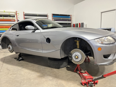 2007 BMW Z4 M Coupe in Silver Gray Metallic over Black Nappa
