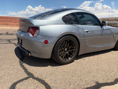 2007 BMW Z4 M Coupe in Silver Gray Metallic over Black Nappa