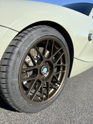 2007 BMW Z4 M Coupe in Silver Gray Metallic over Black Nappa