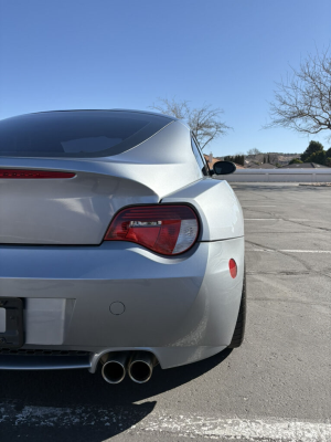 2007 BMW Z4 M Coupe in Silver Gray Metallic over Black Nappa