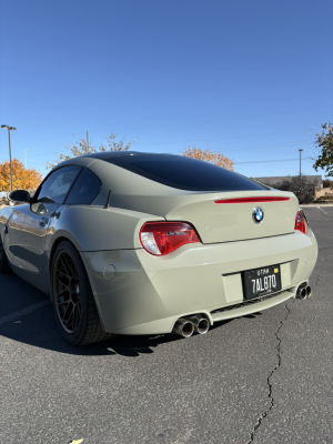 2007 BMW Z4 M Coupe in Silver Gray Metallic over Black Nappa