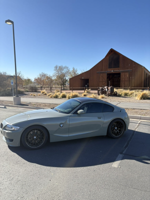 2007 BMW Z4 M Coupe in Silver Gray Metallic over Black Nappa