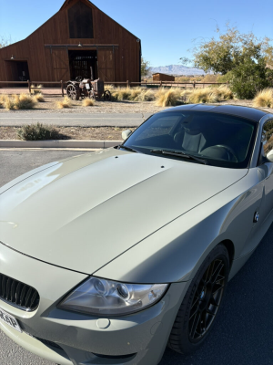 2007 BMW Z4 M Coupe in Silver Gray Metallic over Black Nappa