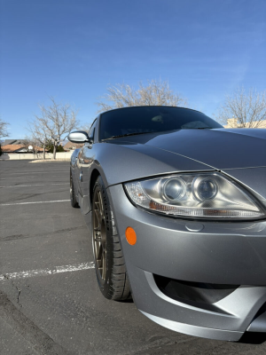 2007 BMW Z4 M Coupe in Silver Gray Metallic over Black Nappa