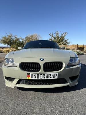 2007 BMW Z4 M Coupe in Silver Gray Metallic over Black Nappa