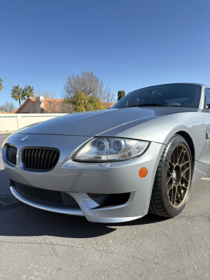 2007 BMW Z4 M Coupe in Silver Gray Metallic over Black Nappa