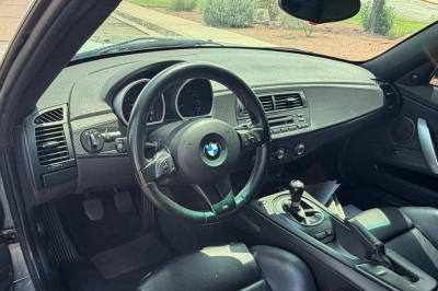 2007 BMW Z4 M Coupe in Silver Gray Metallic over Black Nappa