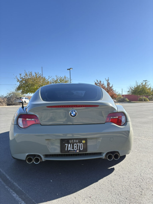 2007 BMW Z4 M Coupe in Silver Gray Metallic over Black Nappa