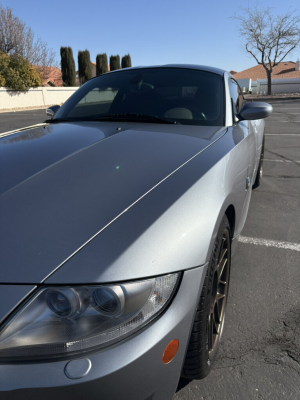 2007 BMW Z4 M Coupe in Silver Gray Metallic over Black Nappa