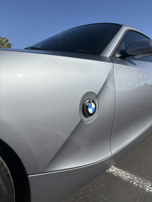 2007 BMW Z4 M Coupe in Silver Gray Metallic over Black Nappa