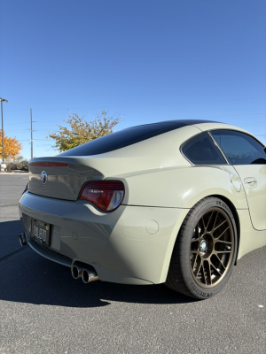 2007 BMW Z4 M Coupe in Silver Gray Metallic over Black Nappa