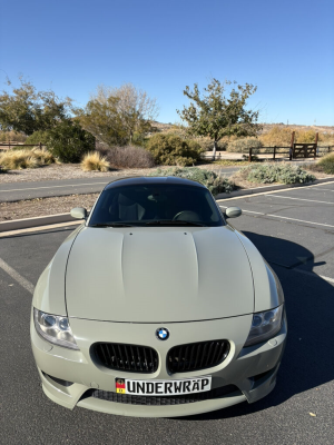 2007 BMW Z4 M Coupe in Silver Gray Metallic over Black Nappa