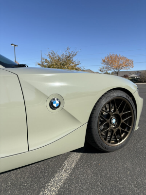 2007 BMW Z4 M Coupe in Silver Gray Metallic over Black Nappa