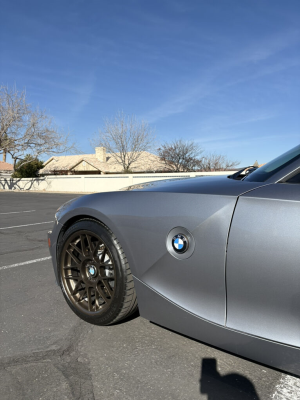 2007 BMW Z4 M Coupe in Silver Gray Metallic over Black Nappa