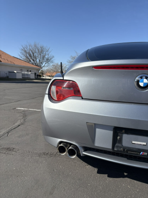 2007 BMW Z4 M Coupe in Silver Gray Metallic over Black Nappa