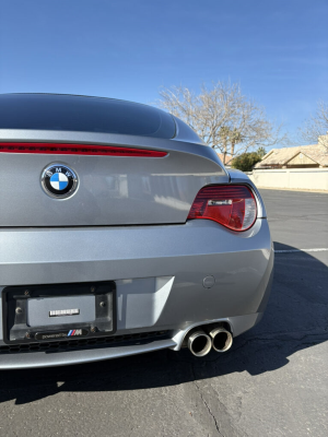 2007 BMW Z4 M Coupe in Silver Gray Metallic over Black Nappa