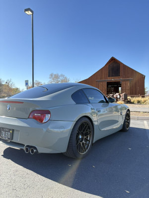 2007 BMW Z4 M Coupe in Silver Gray Metallic over Black Nappa