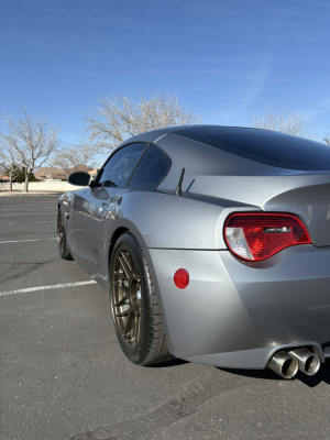2007 BMW Z4 M Coupe in Silver Gray Metallic over Black Nappa