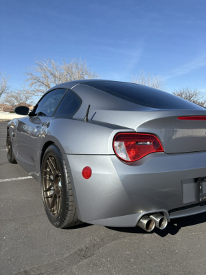 2007 BMW Z4 M Coupe in Silver Gray Metallic over Black Nappa