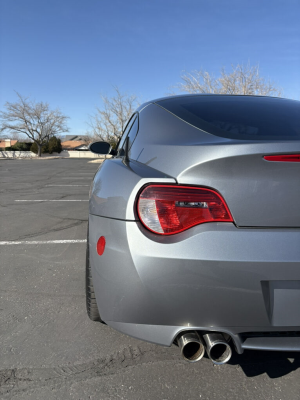 2007 BMW Z4 M Coupe in Silver Gray Metallic over Black Nappa