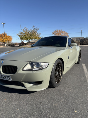 2007 BMW Z4 M Coupe in Silver Gray Metallic over Black Nappa