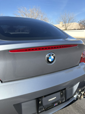 2007 BMW Z4 M Coupe in Silver Gray Metallic over Black Nappa