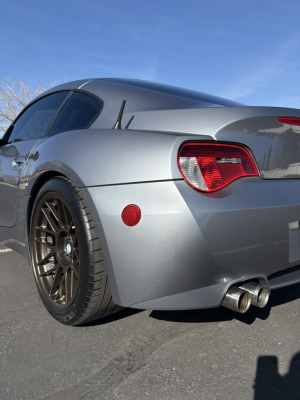 2007 BMW Z4 M Coupe in Silver Gray Metallic over Black Nappa