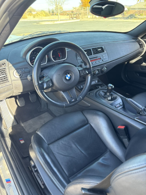 2007 BMW Z4 M Coupe in Silver Gray Metallic over Black Nappa