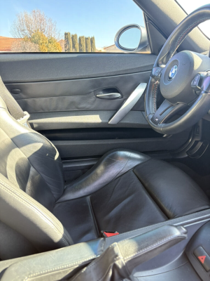 2007 BMW Z4 M Coupe in Silver Gray Metallic over Black Nappa