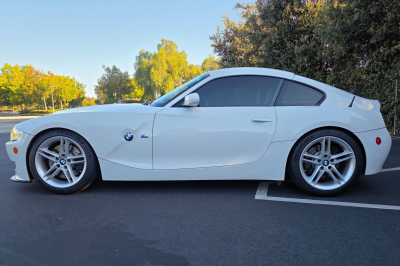 2007 BMW Z4 M Coupe in Alpine White III over Black Extended Nappa