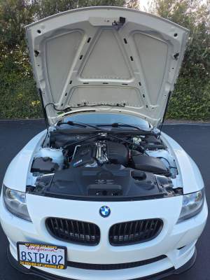 2007 BMW Z4 M Coupe in Alpine White III over Black Extended Nappa