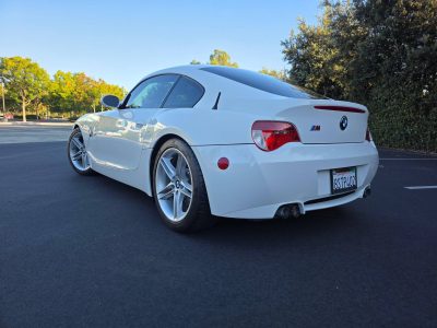 2007 BMW Z4 M Coupe in Alpine White III over Black Extended Nappa